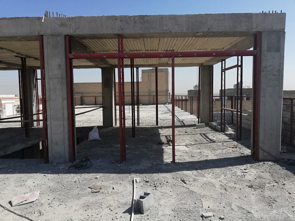 Construction project of the parking lot for Nasimshahr Hall and conference hall