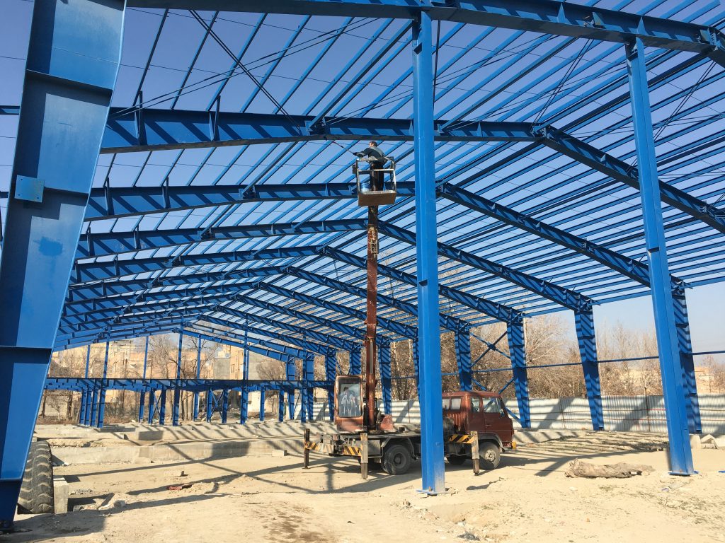 Execution of the sports hall construction project in Nasimshahr
