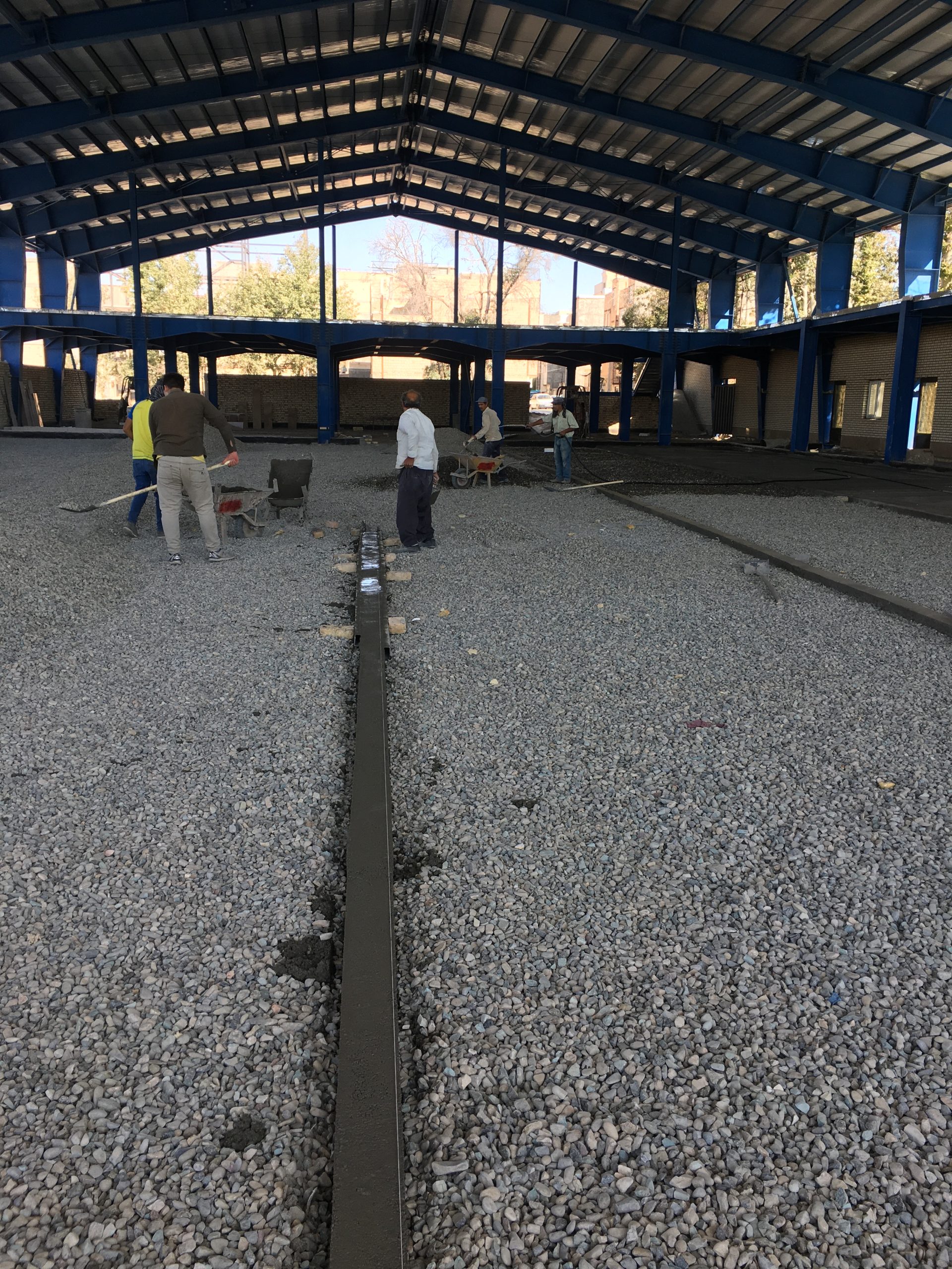 Completion of the Nasimshahr Sports Hall