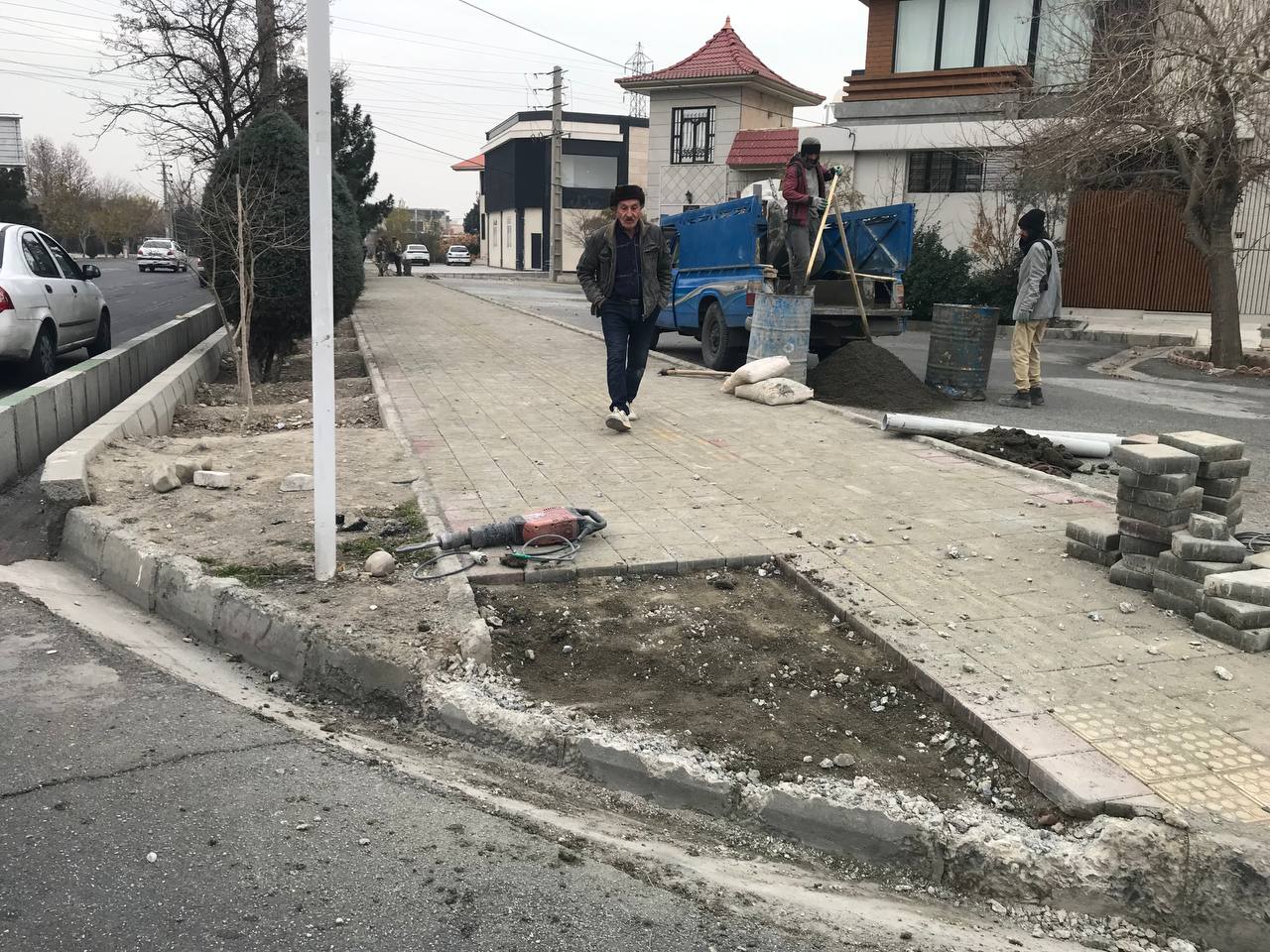 Continuation and Implementation of Sidewalk Construction and Accessibility Adjustments for People with Disabilities.